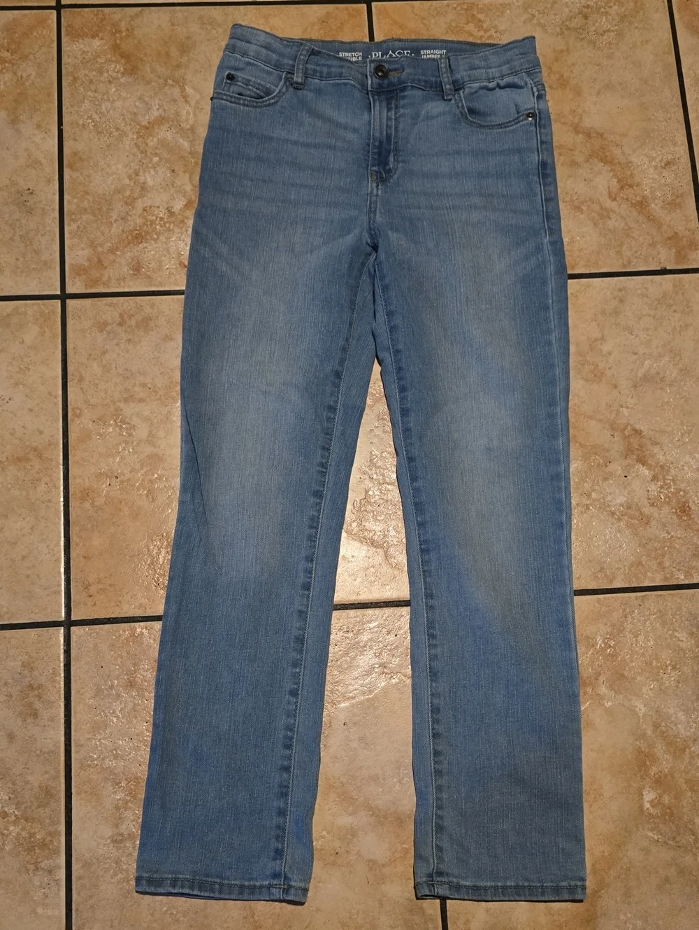 The Children's Place Light Blue Straight Leg Kids Jeans